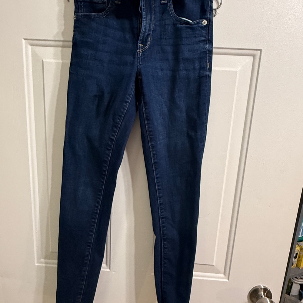 GAP Women's Dark Blue Skinny Jeans